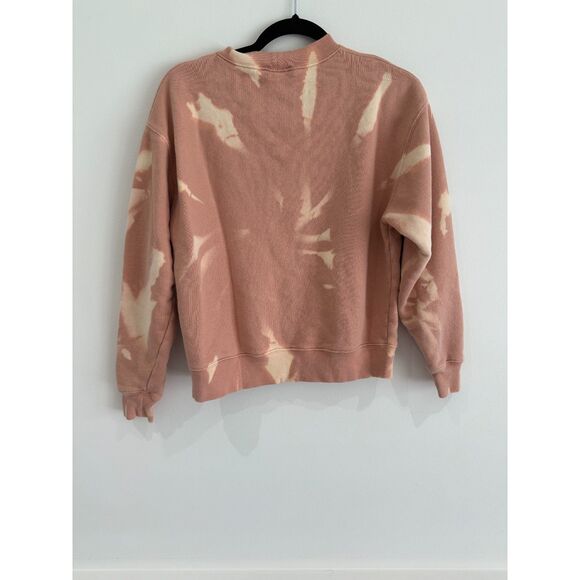 Sandro "Saint Honore" Mellow Embroidered French Cotton-Terry Sweatshirt - Sz. 1 - Picture 2 of 5